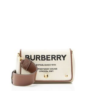 Burberry Canvas Horseferry Small Crossbody